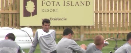 Nick Davies from Birmingham City FC talks to Fota Island Resort