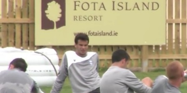 Nick Davies from Birmingham City FC talks to Fota Island Resort