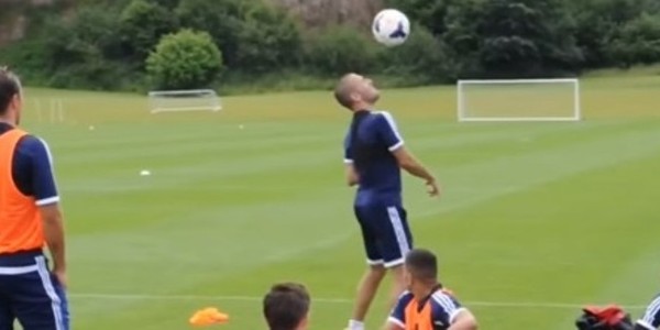 Joe Cole in Cork with West Ham United